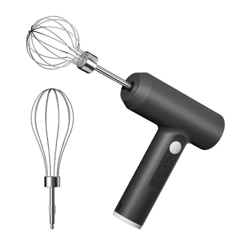 Wireless Electric Vertical Egg Beater – 3-Speed Portable Mixer