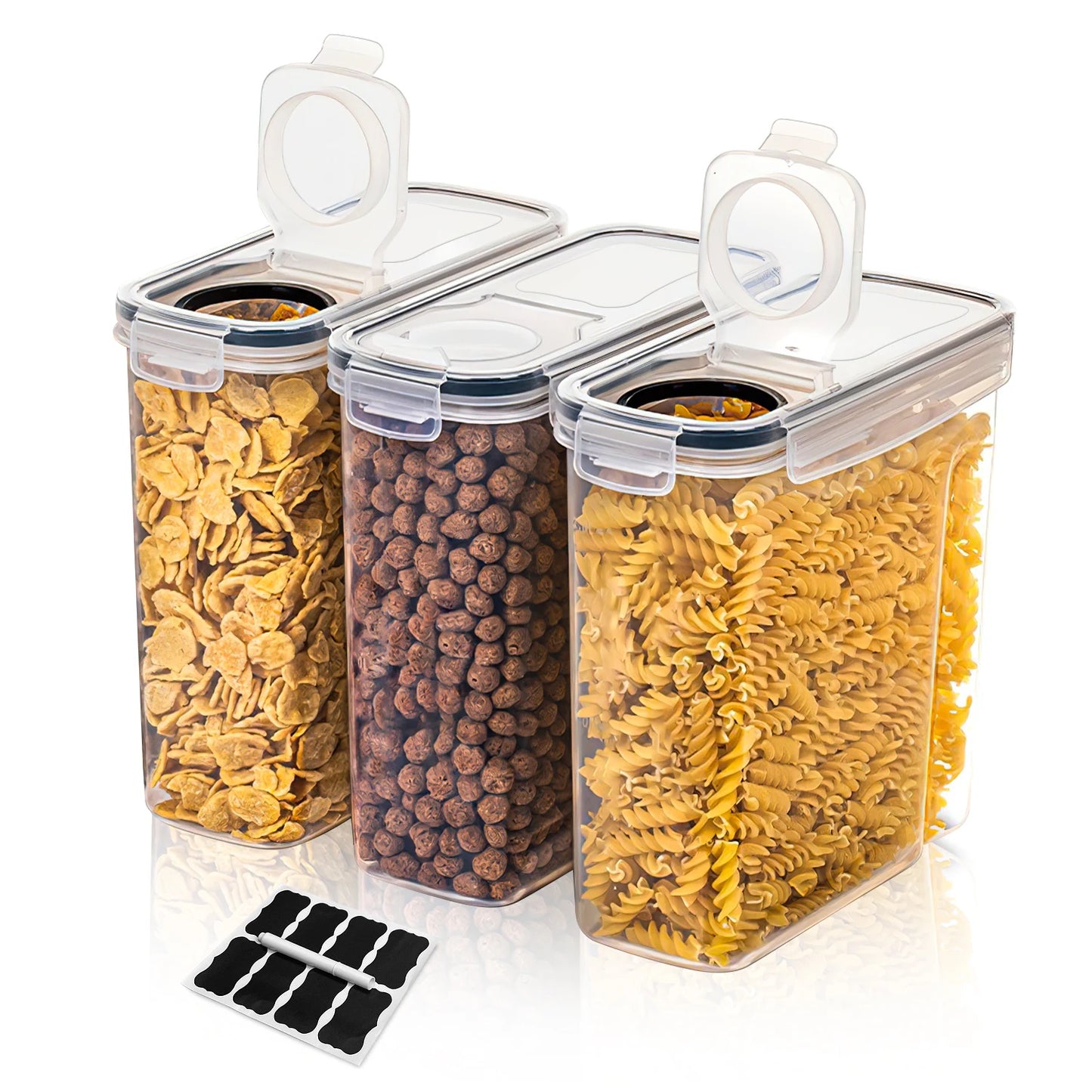 Cereal Storage Containers – 2.5L Pantry Organizer Set (2/3/4pcs)
