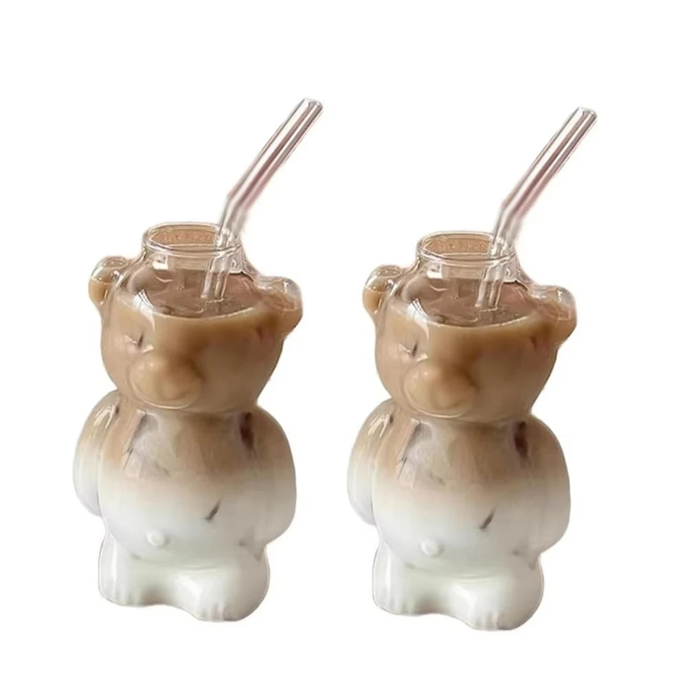 SweetBear Creative Glass Mug