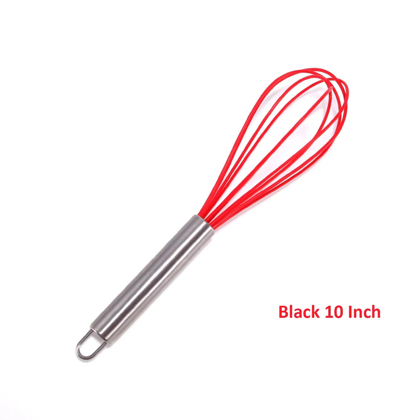 Stainless Steel Balloon Whisk – Manual Egg Beater (8/10/12 Inch)