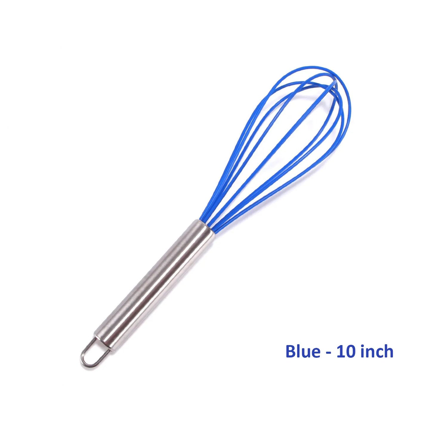Stainless Steel Balloon Whisk – Manual Egg Beater (8/10/12 Inch)