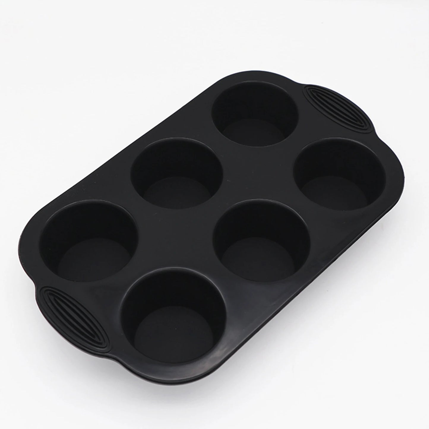 6-Cup Silicone Cake & Muffin Mold – Non-Stick Baking Tray