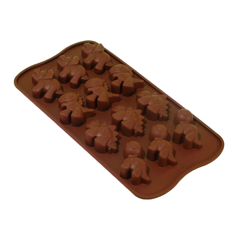1PCS Silicone 12-Cell Chocolate & Fondant Mold – Reusable Baking Mould for Candy, Ice, and Desserts
