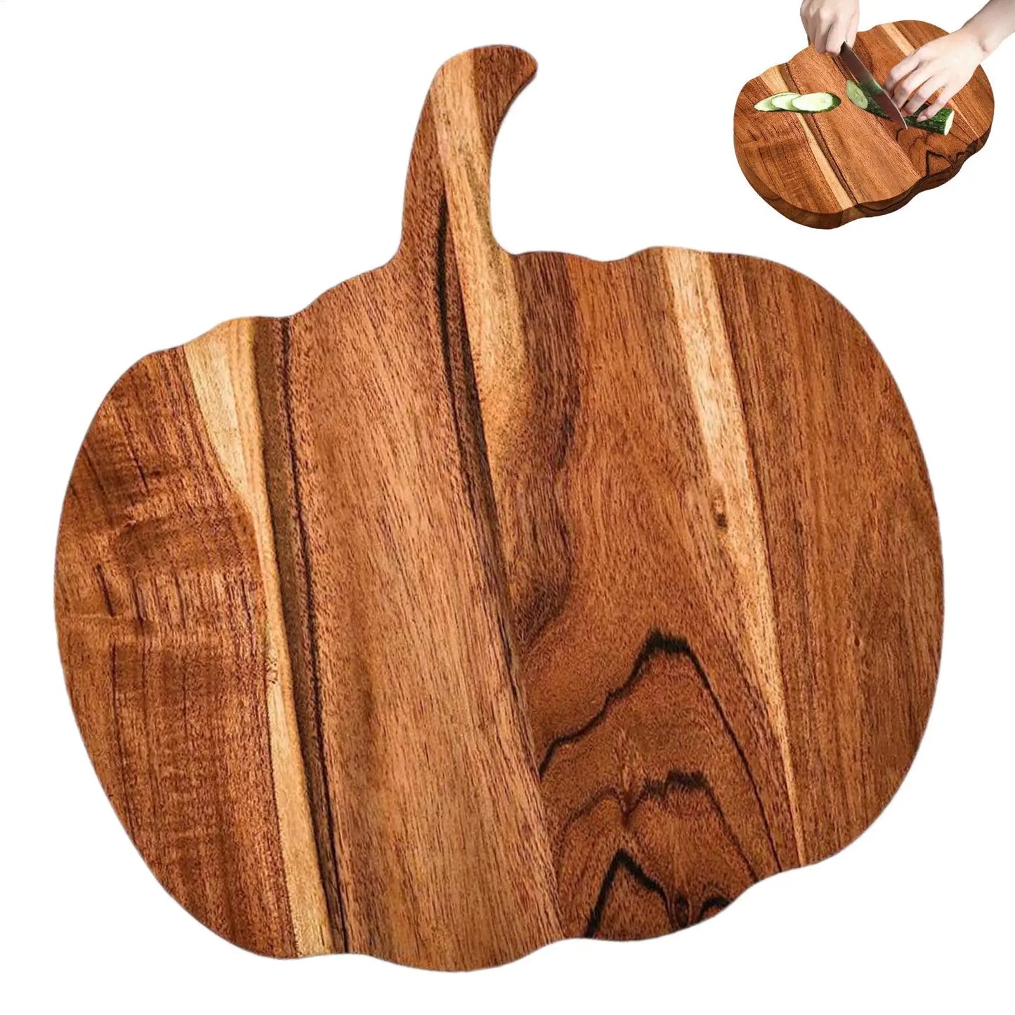 PumpkinCraft™ Halloween Wooden Cutting & Serving Board