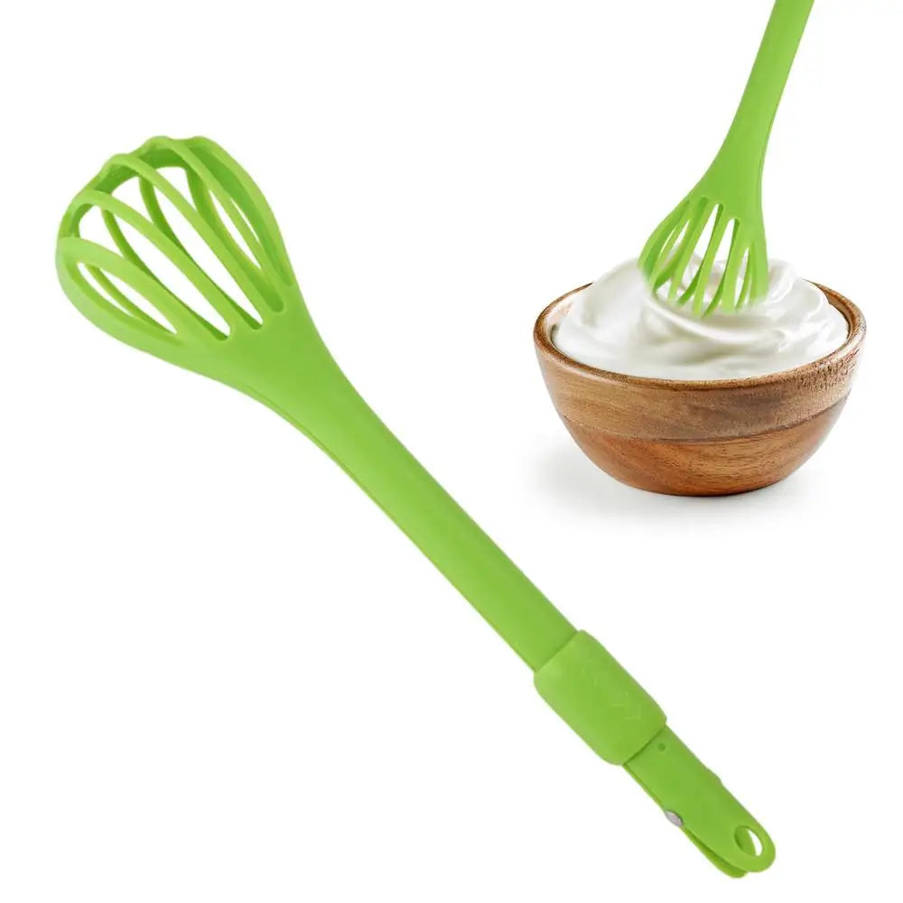 Multifunction 2-in-1 Egg Whisk & Food Tongs