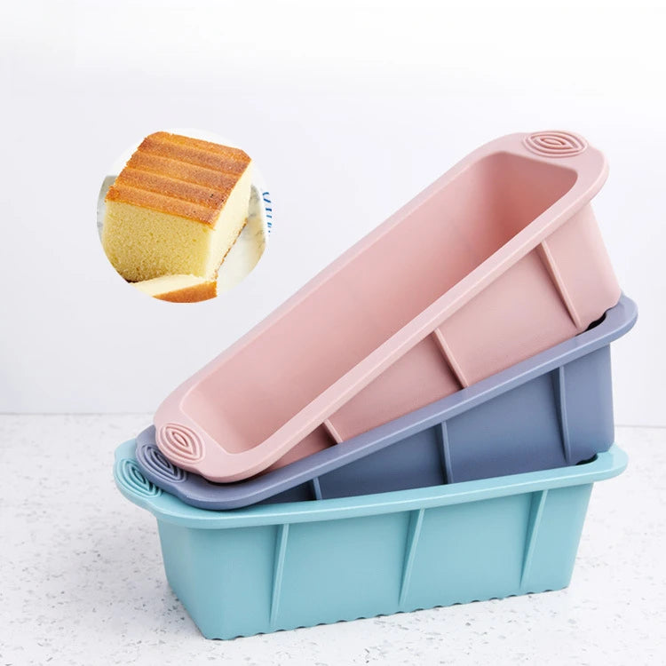 3D Silicone Bread Loaf Pan – Non-Stick Rectangular Baking Mold