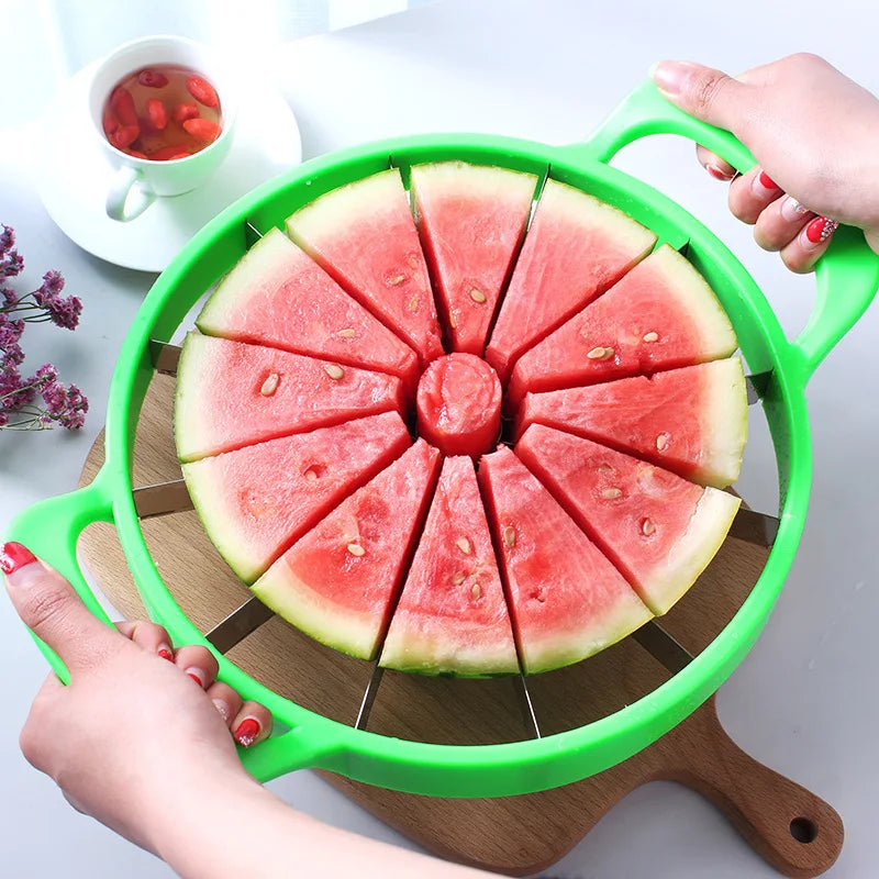 Watermelon Cutter & Quick Melon Slicer – Stainless Steel Multifunction Tool