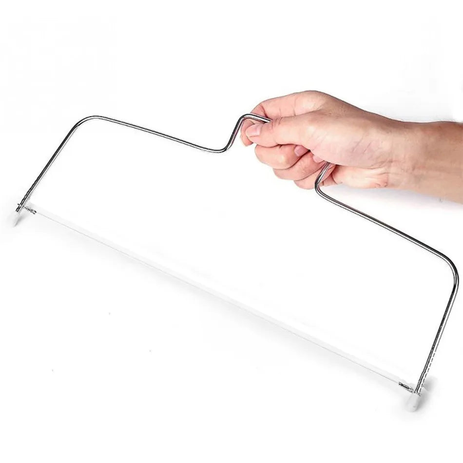 Adjustable Stainless Steel Cake Slicer Leveler – 1/2 Pcs Layer Cutting Tool for Cake Decorating