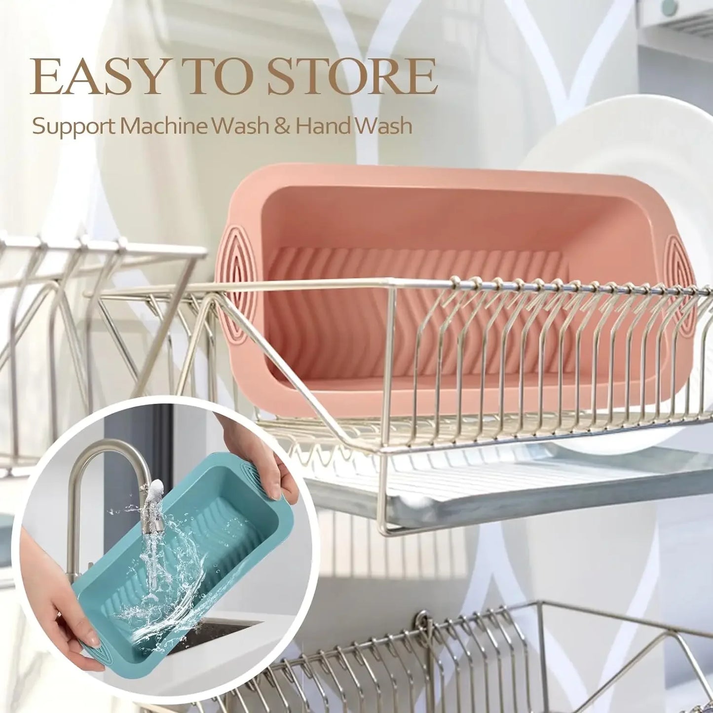 3D Silicone Bread Loaf Pan – Non-Stick Rectangular Baking Mold