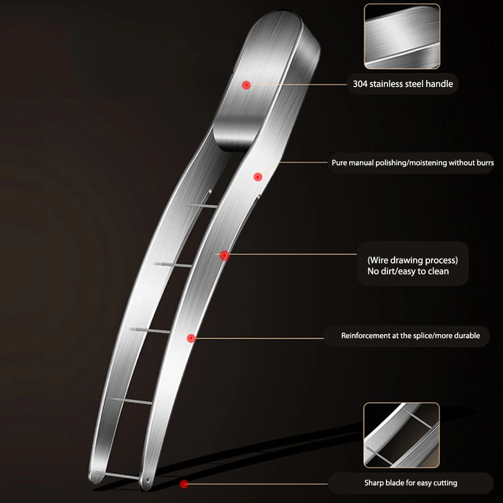 Stainless Steel Watermelon Slicing Knife & Corer – 24cm Fruit Cutter Tool