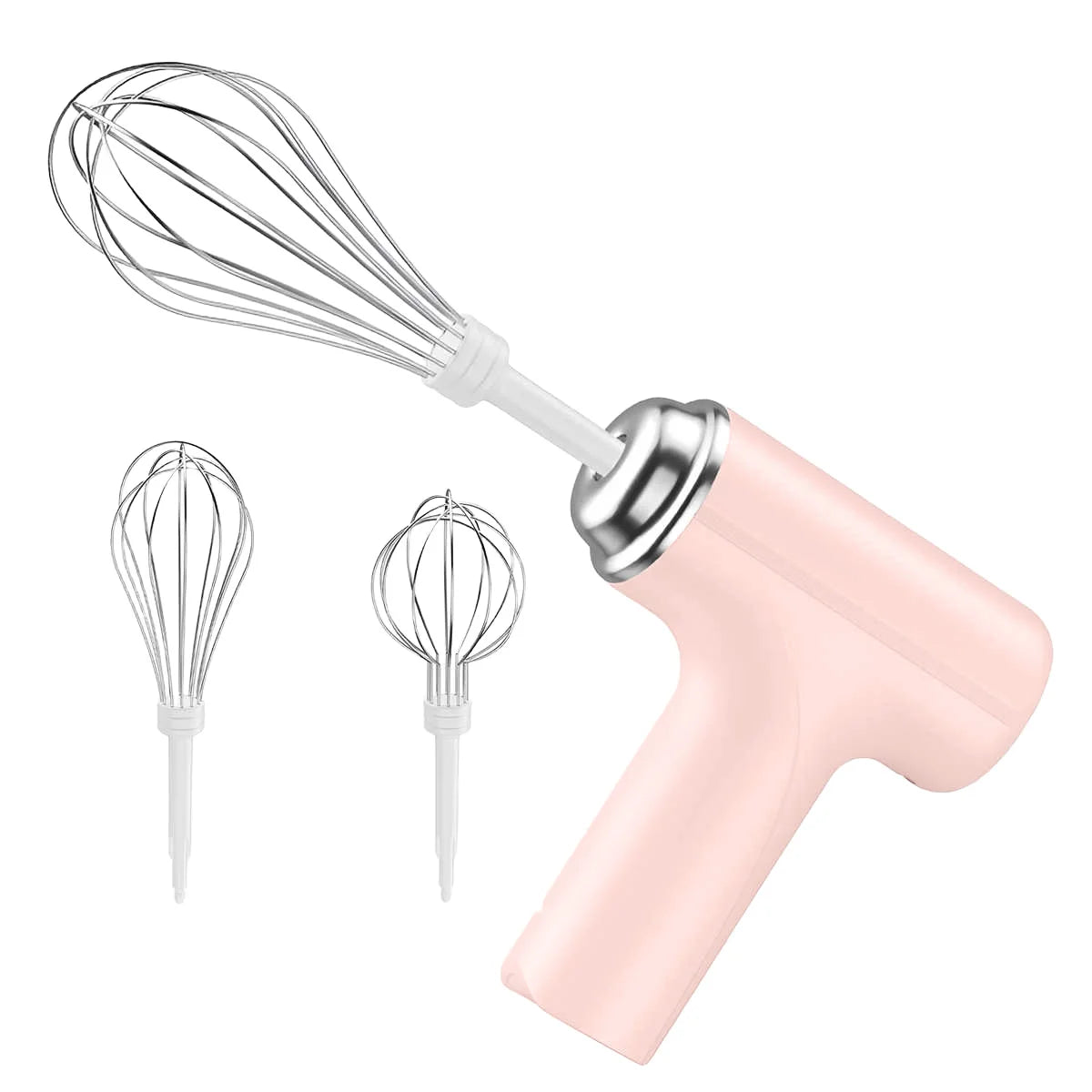 Portable Cordless Handheld Mixer – 3-Speed Electric Egg Beater | EcoWhisk™