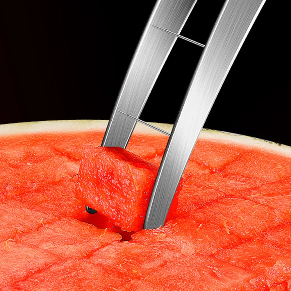 Stainless Steel Watermelon Slicing Knife & Corer – 24cm Fruit Cutter Tool