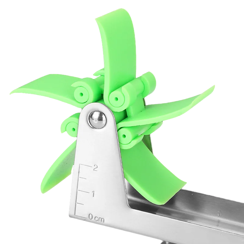 Stainless Steel Windmill Watermelon Cutter – Quick Fruit Slicer Tool