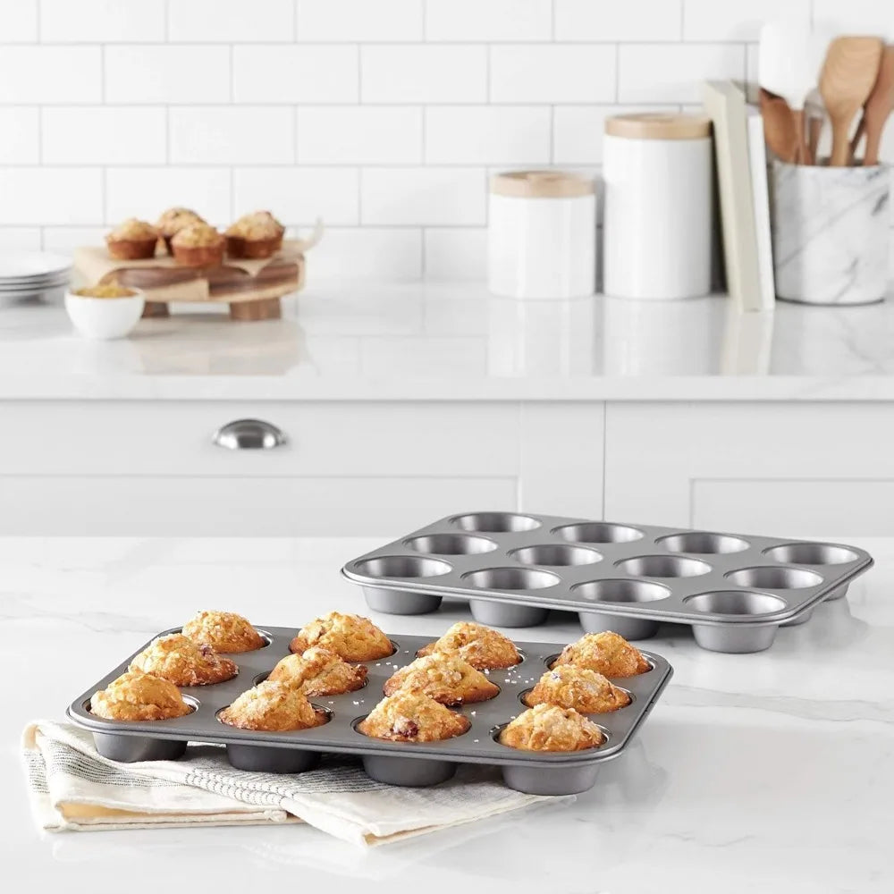 6 or12 Cups Nonstick Muffin and Cupcake Pan