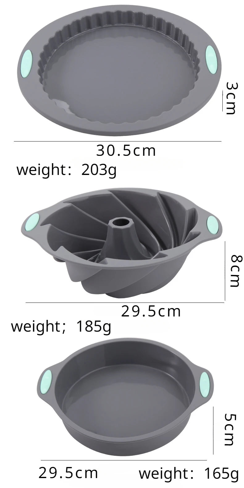 Silicone Bread & Muffin Mold – Non-Stick Heat-Resistant Bakeware