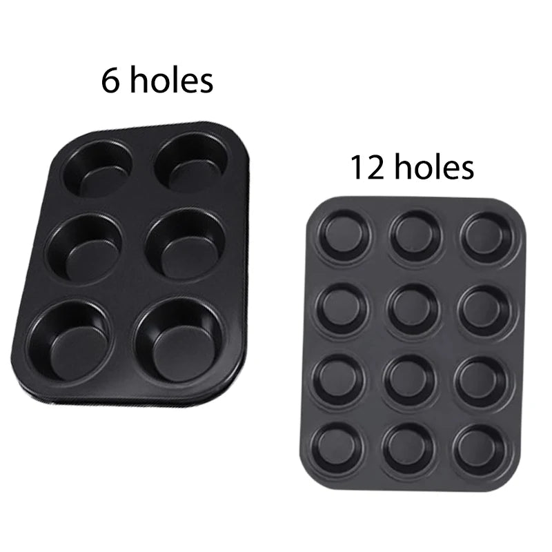 6 or12 Cups Nonstick Muffin and Cupcake Pan