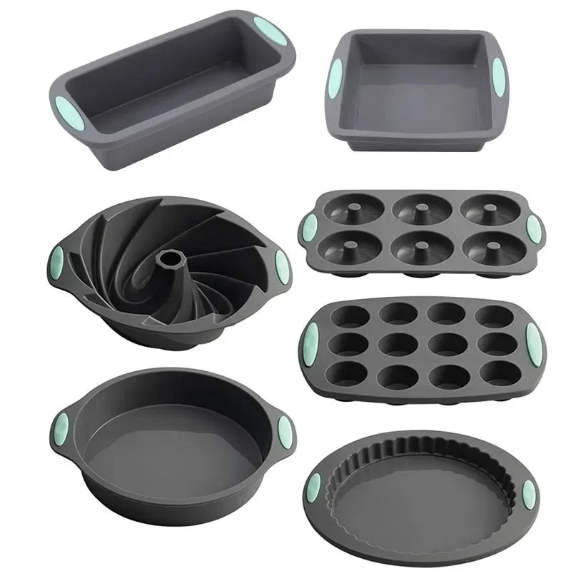 Silicone Bread & Muffin Mold – Non-Stick Heat-Resistant Bakeware
