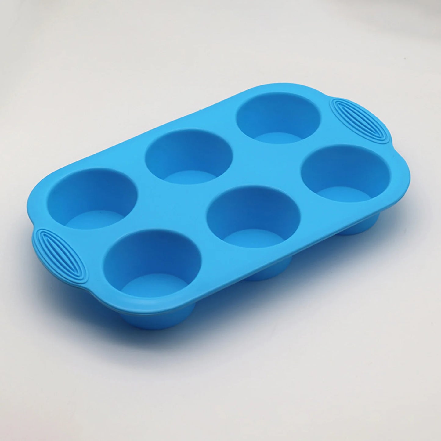 6-Cup Silicone Cake & Muffin Mold – Non-Stick Baking Tray