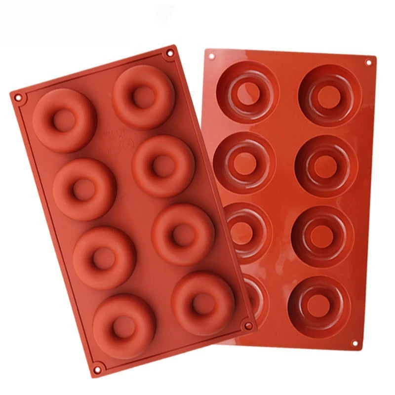 Cylinder Silicone Donut Mold – Non-Stick Baking Tray