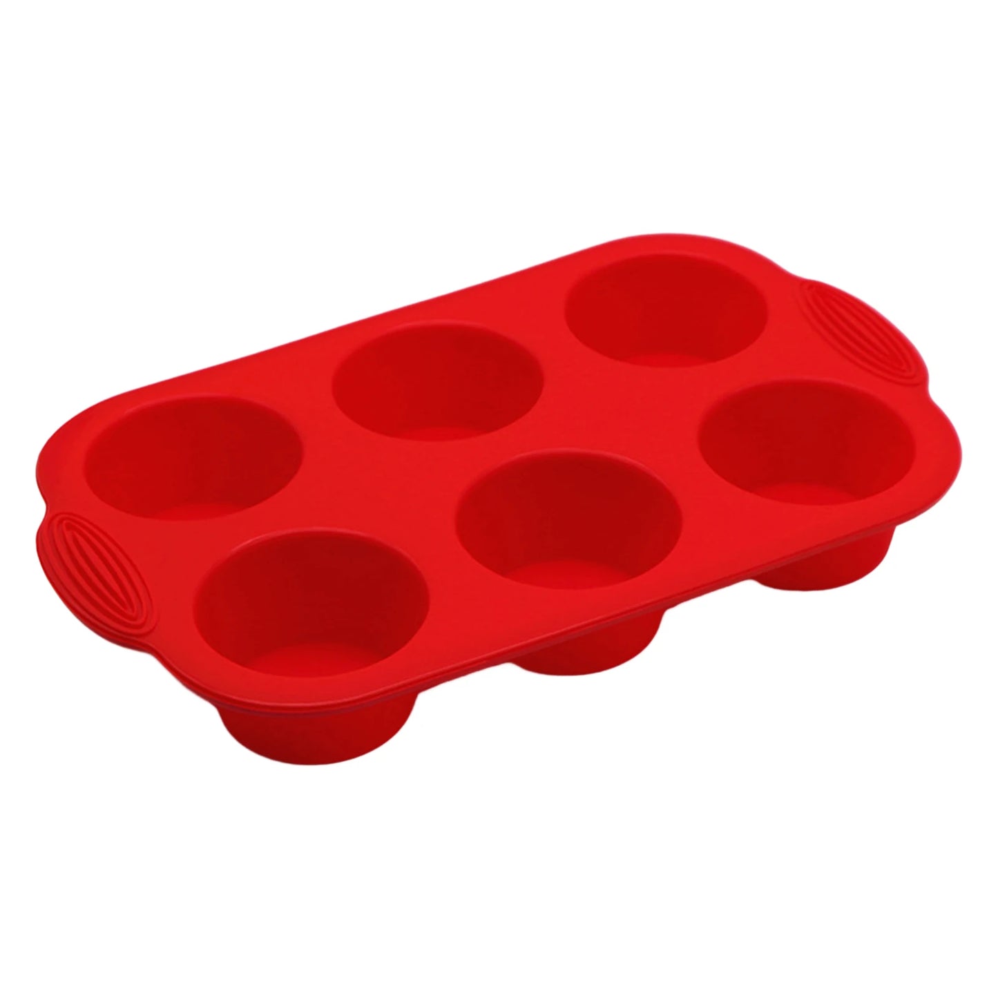 6-Cup Silicone Cake & Muffin Mold – Non-Stick Baking Tray