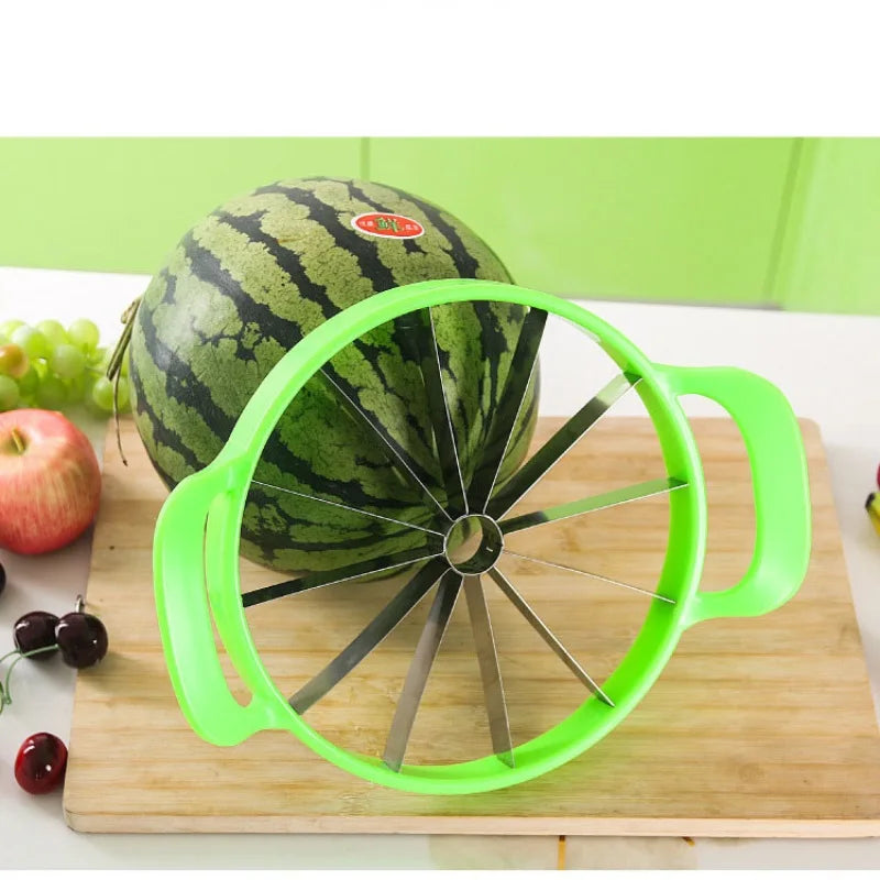 Watermelon Cutter & Quick Melon Slicer – Stainless Steel Multifunction Tool