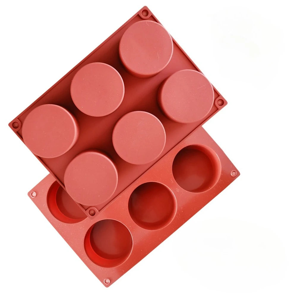 Cylinder Silicone Donut Mold – Non-Stick Baking Tray