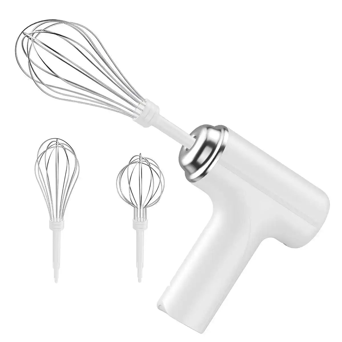 Portable Cordless Handheld Mixer – 3-Speed Electric Egg Beater | EcoWhisk™