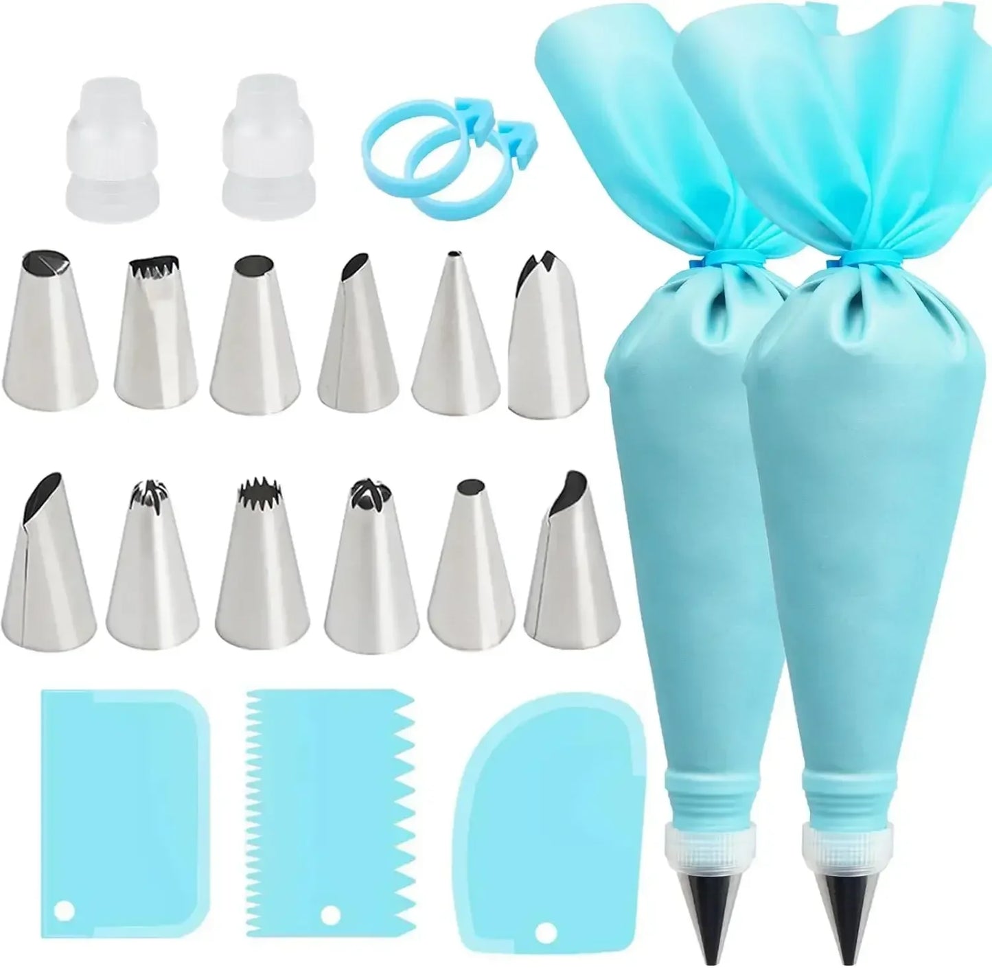 Piping Bags Cake Decorating Tools Reusable Silicone Pastry Bags