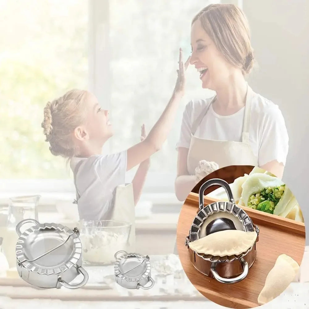 Stainless Steel Dumpling & Pastry Press