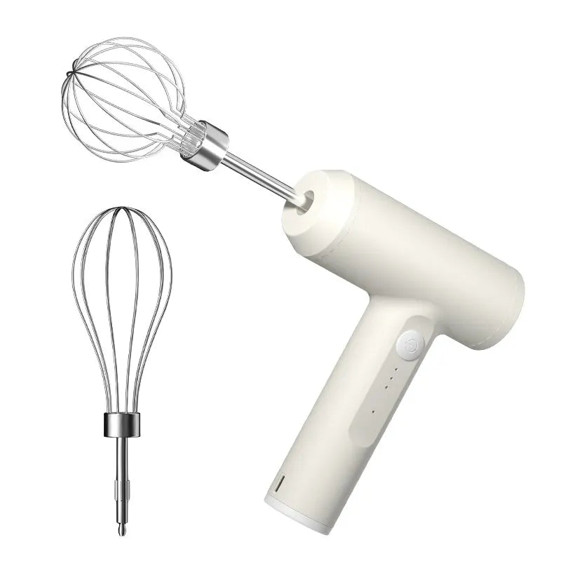 Wireless Electric Vertical Egg Beater – 3-Speed Portable Mixer