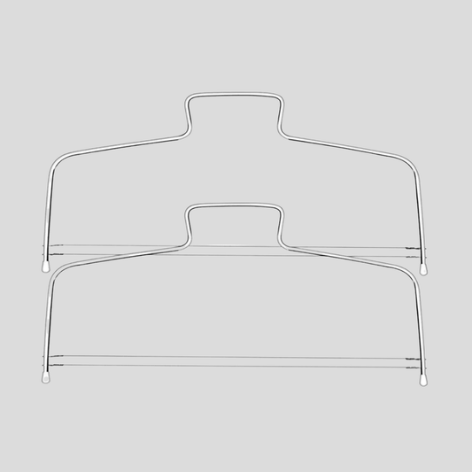 Adjustable Stainless Steel Cake Slicer Leveler – 1/2 Pcs Layer Cutting Tool for Cake Decorating