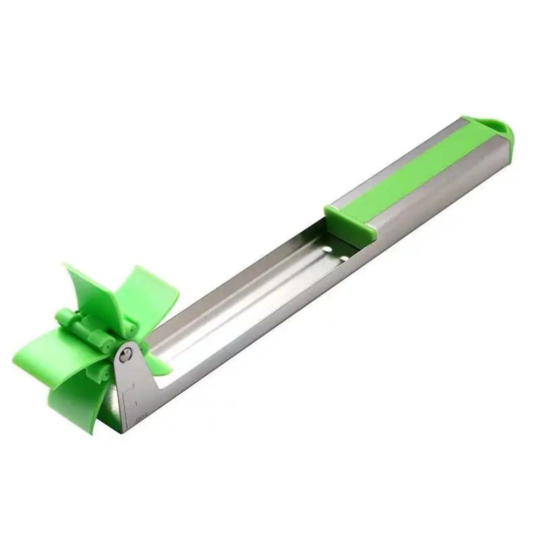 Stainless Steel Windmill Watermelon Cutter – Quick Fruit Slicer Tool