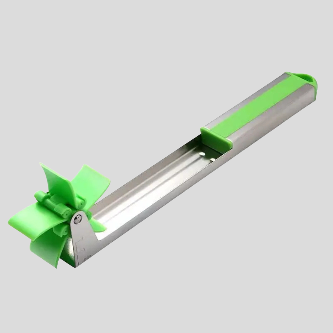 Stainless Steel Windmill Watermelon Cutter – Quick Fruit Slicer Tool