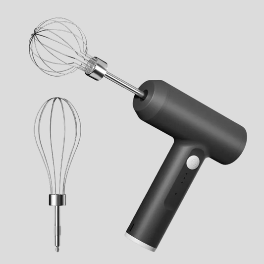 Wireless Electric Vertical Egg Beater – 3-Speed Portable Mixer
