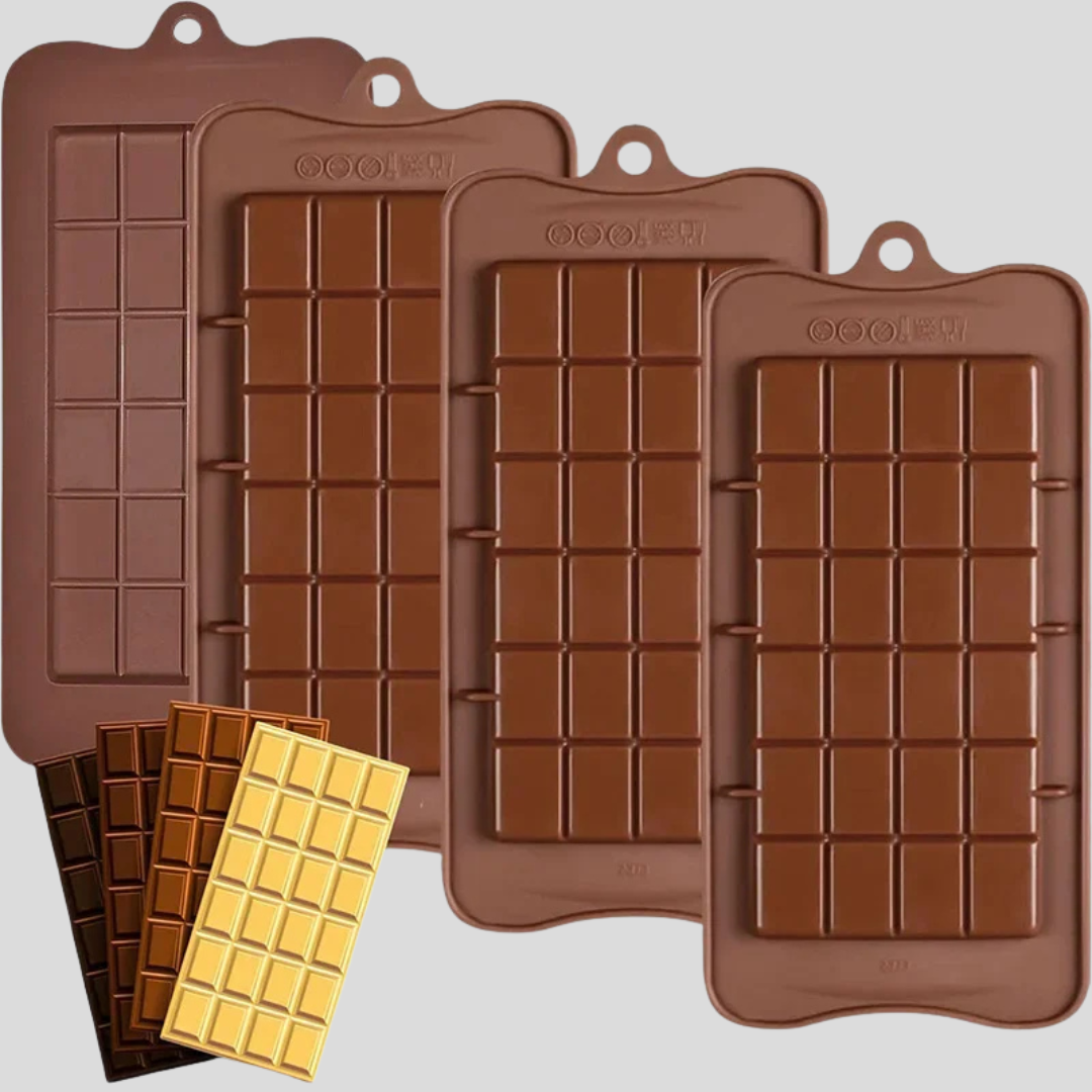 Dubai Silicone Chocolate Bar Mold – Fondant & Baking Mold
