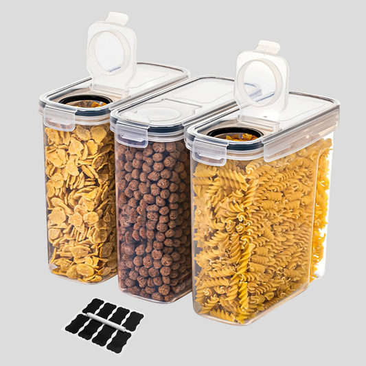 Cereal Storage Containers – 2.5L Pantry Organizer Set (2/3/4pcs)